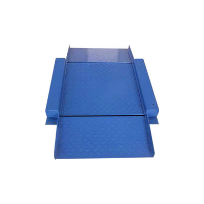 Industrial Carbon Steel Platform Scale 1.5m x 1.5m Ultra Low with Double Folded Ramp