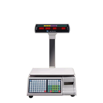 Customized Cash Register Scale with Barcode Label Printer Power Supply DC10.5V/1000mA