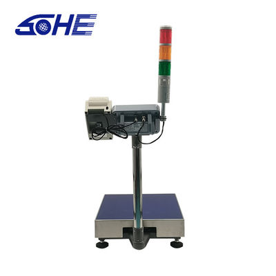 LED LCD Display Alarm Print Scale with 40*50CM Printing  TCS-A7JP-200