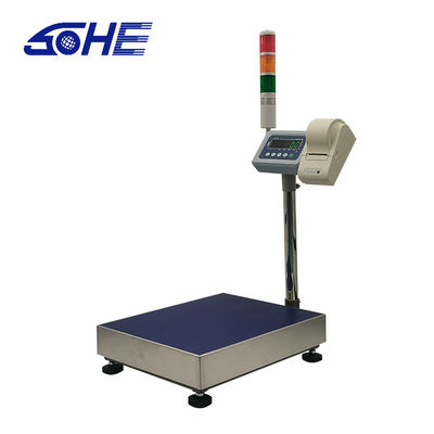 LED LCD Display Alarm Print Scale with 40*50CM Printing  TCS-A7JP-200