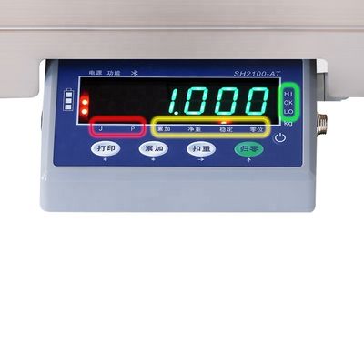15kg Division 2g/1g Capacity Electronic Table Scale with Bluetooth and LED Display