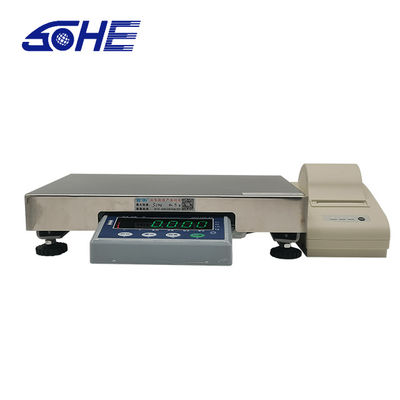Barcode Label Printing Digital Desk Scale with LED Display and DC10.5V/1000mA Power Supply