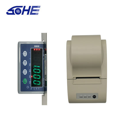 Barcode Label Printing Digital Desk Scale with LED Display and DC10.5V/1000mA Power Supply