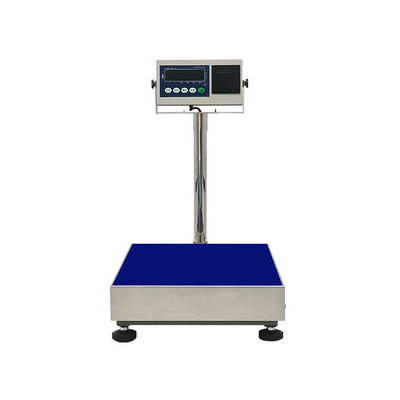 Barcode Label Printing Table Scale with LED Display and ABS Stainless Steel Structure