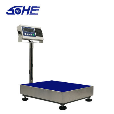 Barcode Label Printing Table Scale with LED Display and ABS Stainless Steel Structure
