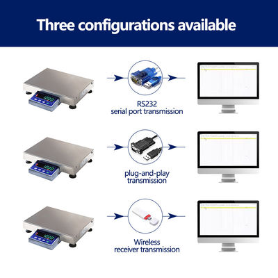 SOHE ATS 3KG Bluetooth Connection Waterproof 232 Serial Port LED Display Type with 1