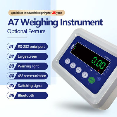 130mm*138mm*200mm SOHE A7 Meter Weighing Indicator Sensor Display Instrument with 1