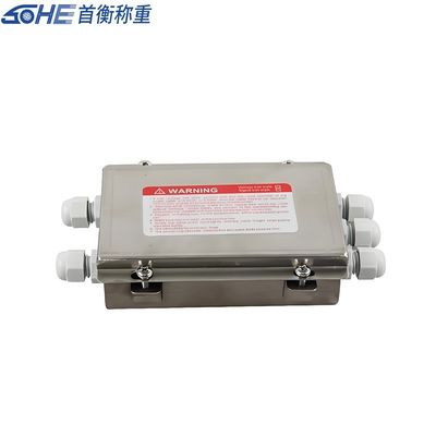 5 Hole Stainless Steel Junction Box for Weighing Scale SOHE Professional Grade