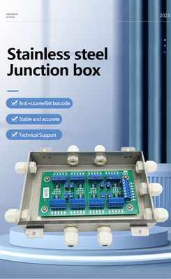 5 Hole Stainless Steel Junction Box for Weighing Scale SOHE Professional Grade