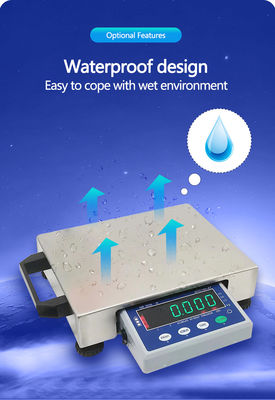 6-Digit LED Display SOHE AT-B 3KG Electronic Table Scale for Industrial Applications