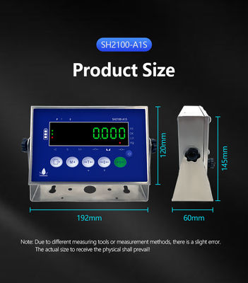 SOHE A1S 304 Stainless Steels Waterproof Scale Weight Indicator with LED Display