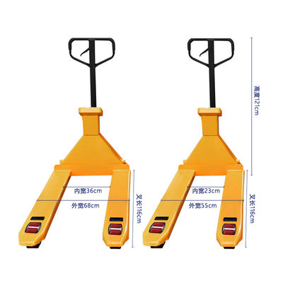 SOHE SCS Printing Meter Heavy Yellow  Forklift Scale With LED Display