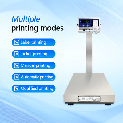 Customizable 200kg Stainless Steel Scales with Waterproof Design and Printing Function