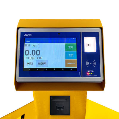 SOHE Smart Android Forklift Scales Print Label and Small Ticket Weighing Upload System
