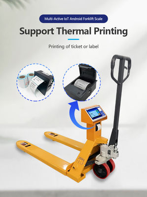 SOHE Smart Android Forklift Scales Print Label and Small Ticket Weighing Upload System