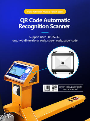 3000KG Capacity Weighing System SOHE Smart Android Forklift Scales with LED Display