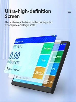 SOHE Y7 7-inch Android Smart Screen QR Code Box Weight Indicator LED Display with ABS