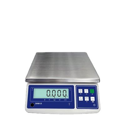 Precision Waterproof Weighing Table Scale with 15KG Capacity and Customizable LCD Display