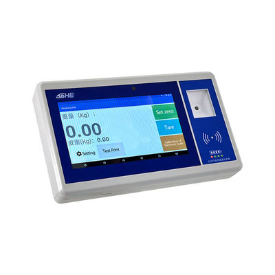 7-inch ABS LCD Display Android Smart Screen with QR Code Battery Camera Swipe Card Weight Indicator and Sensor