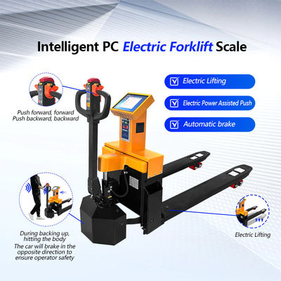 3000KG Weighing Printing Scales SOHE Electric Intelligent Windows System Touch Screen