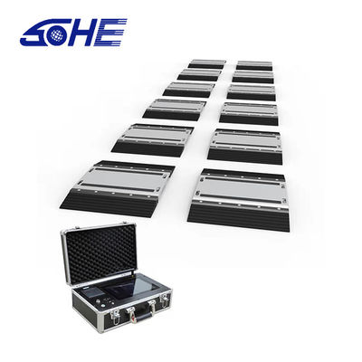 Direct Current 10.5V 25Ton Wireless Digital Dynamic Portable Weighing Truck Scale OEM