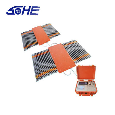 Direct Current 10.5V 25Ton Wireless Digital Dynamic Portable Weighing Truck Scale OEM