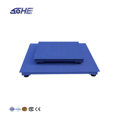 Industrial Platform Floor Scale with LED Display and Lithium 7.4V/4000mA Battery by Sohe