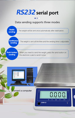 15kg Capacity Multifunctional Electronic Table Scale with LCD Display and OBM Support