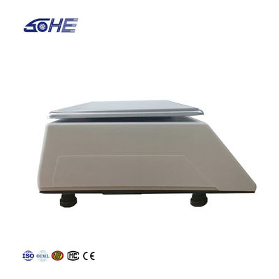 Supermarket 3kg Digital Computing Scale with Barcode Label Printing and Paper Roll Holder