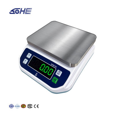 6KG Capacity LED Display Waterproof Scale for Food Processing Baking and High Precision