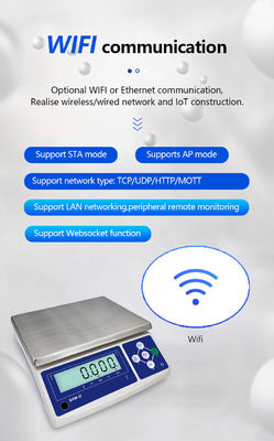 Level III Accuracy SHWDL-Wireless WIFI Electronic Table Scale with 6kg Capacity and 1