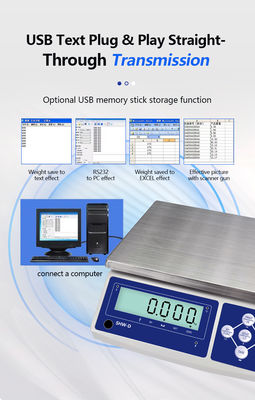 Latest SHWDL-U Disk Storage Electronic Table Scale with 15kg Capacity and Performance