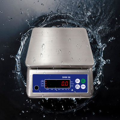 SOHE S6 Stainless Steel Waterproof Scale with 6KG Capacity and IP68 Protection Rating