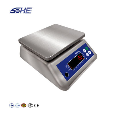 High Precision LED Display SOHE S6 Waterproof Table Scale for Industrial Applications
