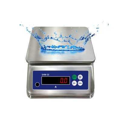 All Stainless Steel Table Scale with Double Screen and IP68 Protection Level 30kg
