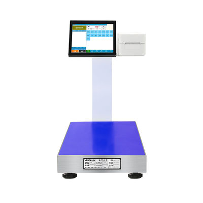SOHE Touch Screen Printing Artificial Intelligence Computer Scale with Blue Interface