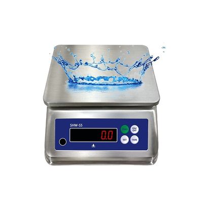 SOHE S5 3KG Stainless Steel Scale with Dual LED Display and IP68 Waterproof Rating