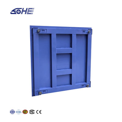 1.2*1.2m Carbon Steel Industrial Floor Scale with Bracket and LED Display