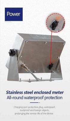 LED Display 300kg SOHE A1S Waterproof Scale for Food Factories 500*600mm Washable