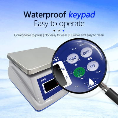Maximum Weighing 3KG SOHE S1 Waterproof Scale with Double Layer and Precision Sensor