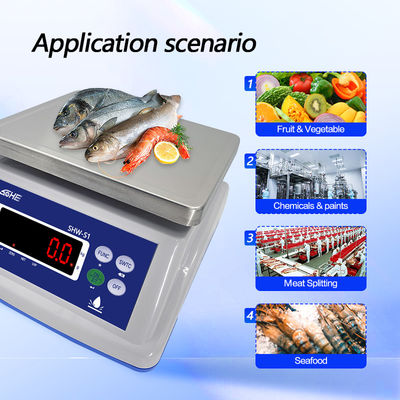Maximum Weighing 3KG SOHE S1 Waterproof Scale with Double Layer and Precision Sensor