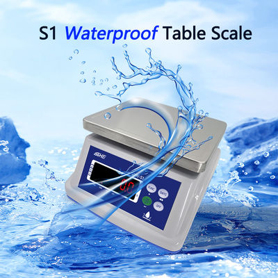 Double Layer Structure 30KG Waterproof Scale with Precision Sensor and LED Display