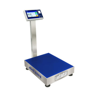Blue 7-inch Sohe Android Smart Scale with ID/IC/RFID Card Collection and Internet of Things Entry-Exit System