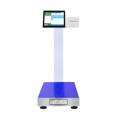 500kg Stainless Steel Touchscreen Platform Scale for Intelligent Android Display