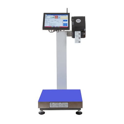 500kg Stainless Steel Touchscreen Platform Scale for Intelligent Android Display