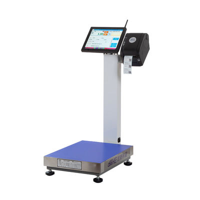 500kg Stainless Steel Touchscreen Platform Scale for Intelligent Android Display