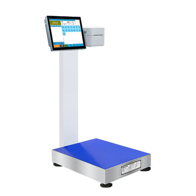 500kg Stainless Steel Touchscreen Platform Scale for Intelligent Android Display