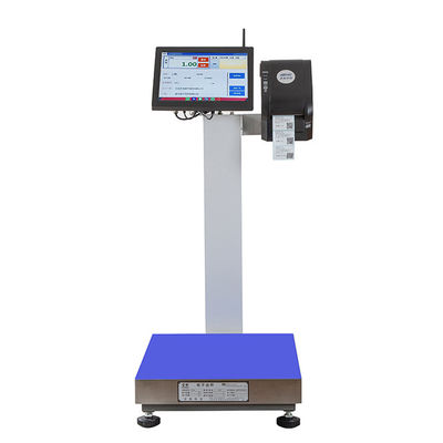 Precision Intelligent Printing Weighing Scale with Android System and LED LCD Display