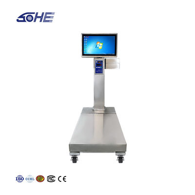 Intelligent Scale Mobile Battery with Full Waterproof Design and 50cm * 60cm Platform