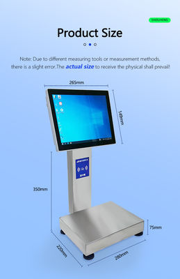 Level III Accuracy Smart Card Piece Weighing Scale with Advanced Multifunctional Design